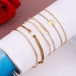 XOCARTIGE Layered Bracelet Set Assorted Beaded Bracelet Multiple Stackable Wrap Bangle Jewelry Adjustable - Image 2